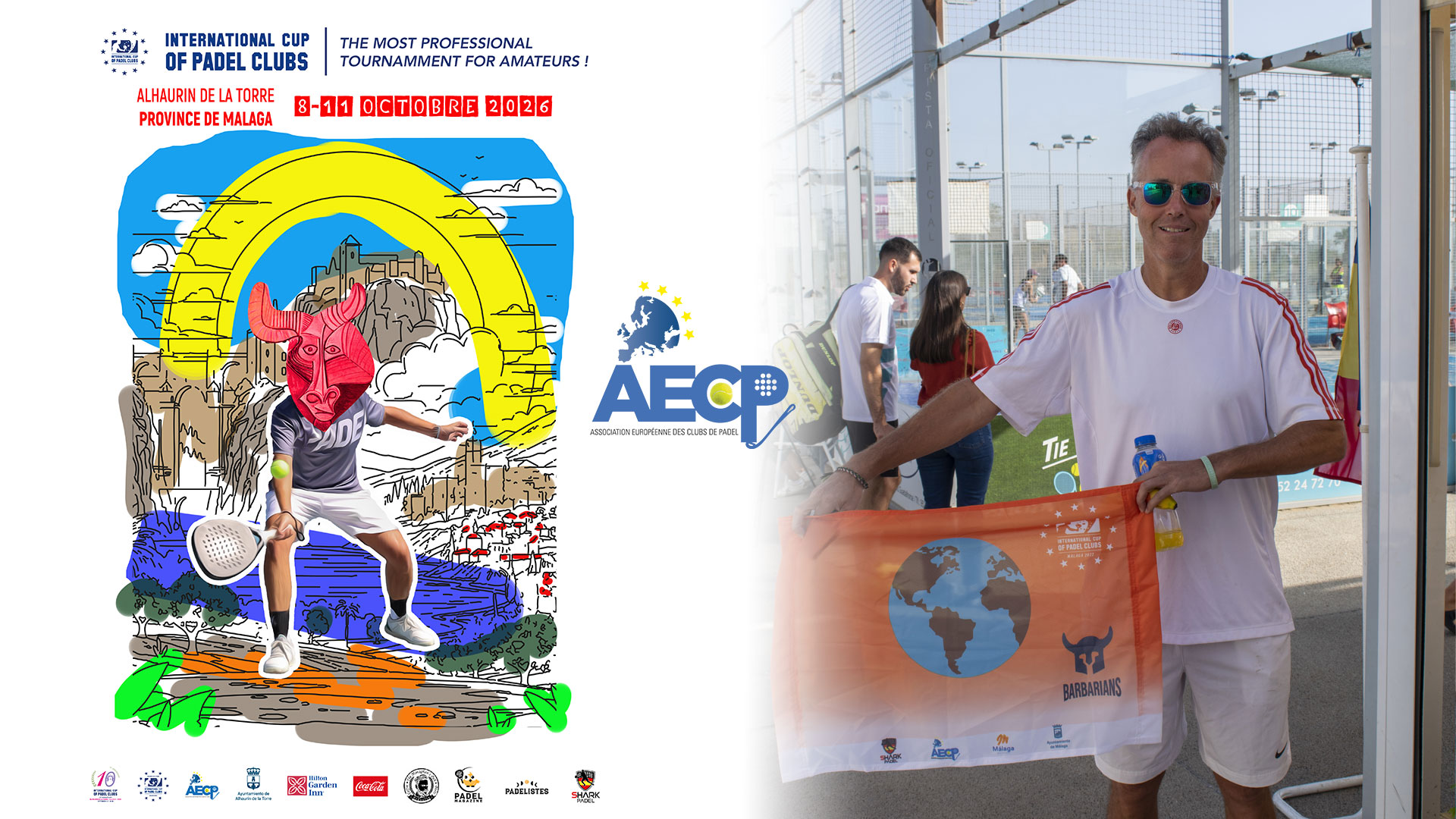 CICP 2026 : Pascal Hernandez engage Padel Vintage pour l’édition 2026