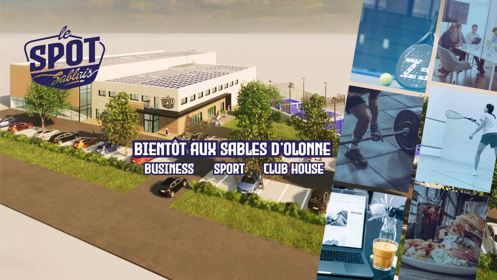 Les Sables-d’Olonne entrent dans l’ère du padel avec Le Spot Sablais | Padel Magazine Les Sables-d’Olonne entrent dans l’ère du padel avec Le Spot Sablais