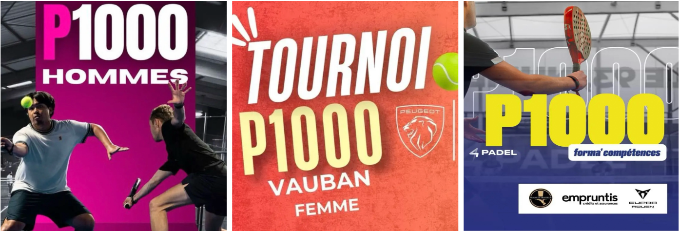 6 P1000 en un week end