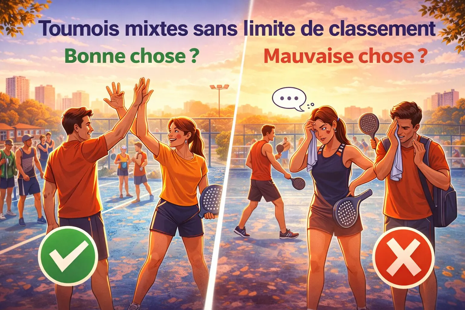 Tournois P250 mixtes sans limitation de classement : une avancée ou un risque pour l’équilibre sportif ?