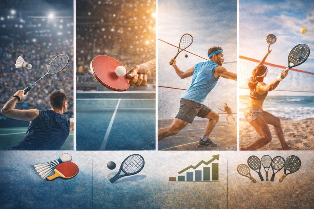 Sports de raquette “de l’ombre” : les ignorer serait une erreur stratégique