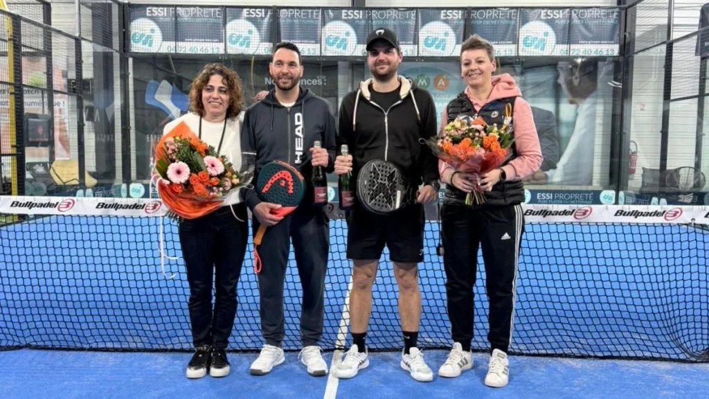 Padel sourd : un week-end national réussi à Lyon pour le P250H et le P100F