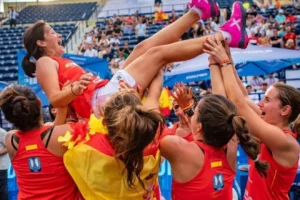 Iciar Montes, entrenadora de España Femenina