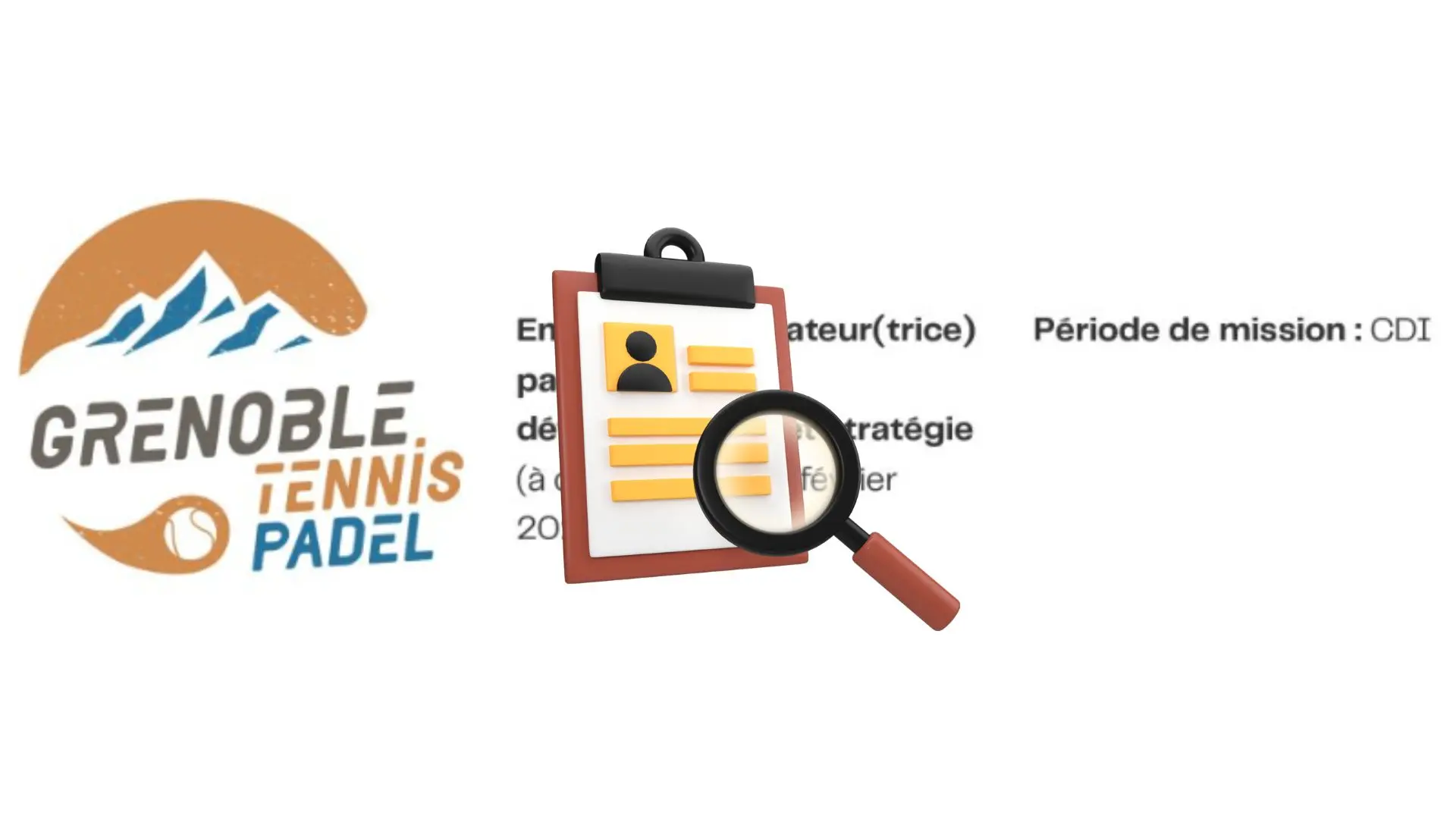 Le Grenoble Tennis Padel recrute un coordinateur padel loisir