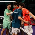 Navarro _ Guerrero accolade avec Coello _ Alonso à lHexagone Cup 2026 | Padel Magazine Navarro _ Guerrero accolade avec Coello _ Alonso à lHexagone Cup 2026