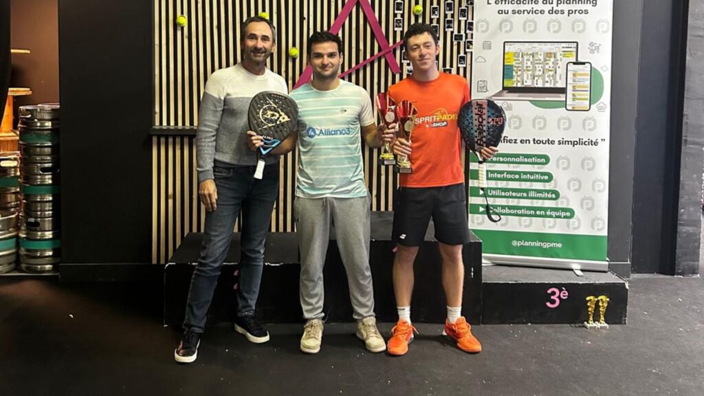 P1000 Ace Padel Gortzounian et Filho dominent Dornberger Dupont-Brimbeuf en trois sets pour soffrir le titre