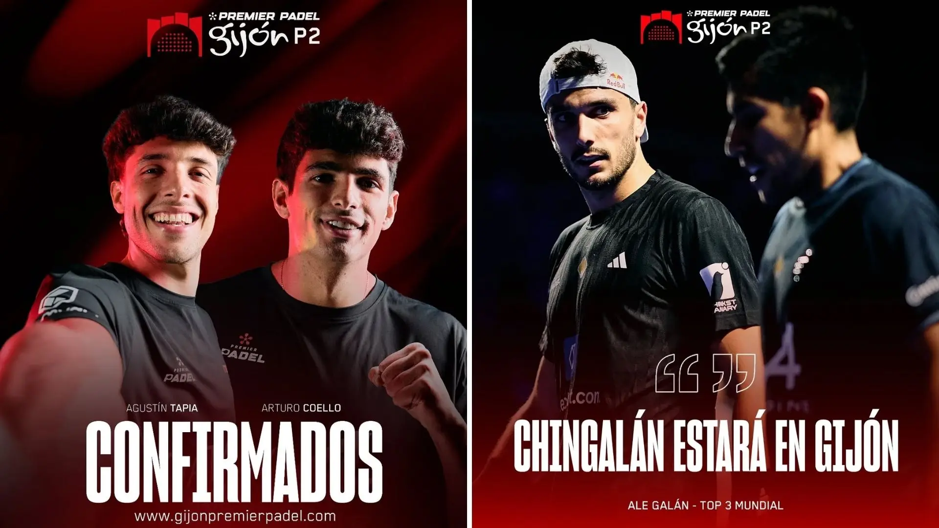 Pas de boycott au Gijón P2 2026 : Tapia / Coello et Galán / Chingotto bien présents