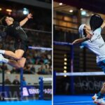 Qui à le meilleur smash entre Tapia et Augsburger ? Les chiffres parlent