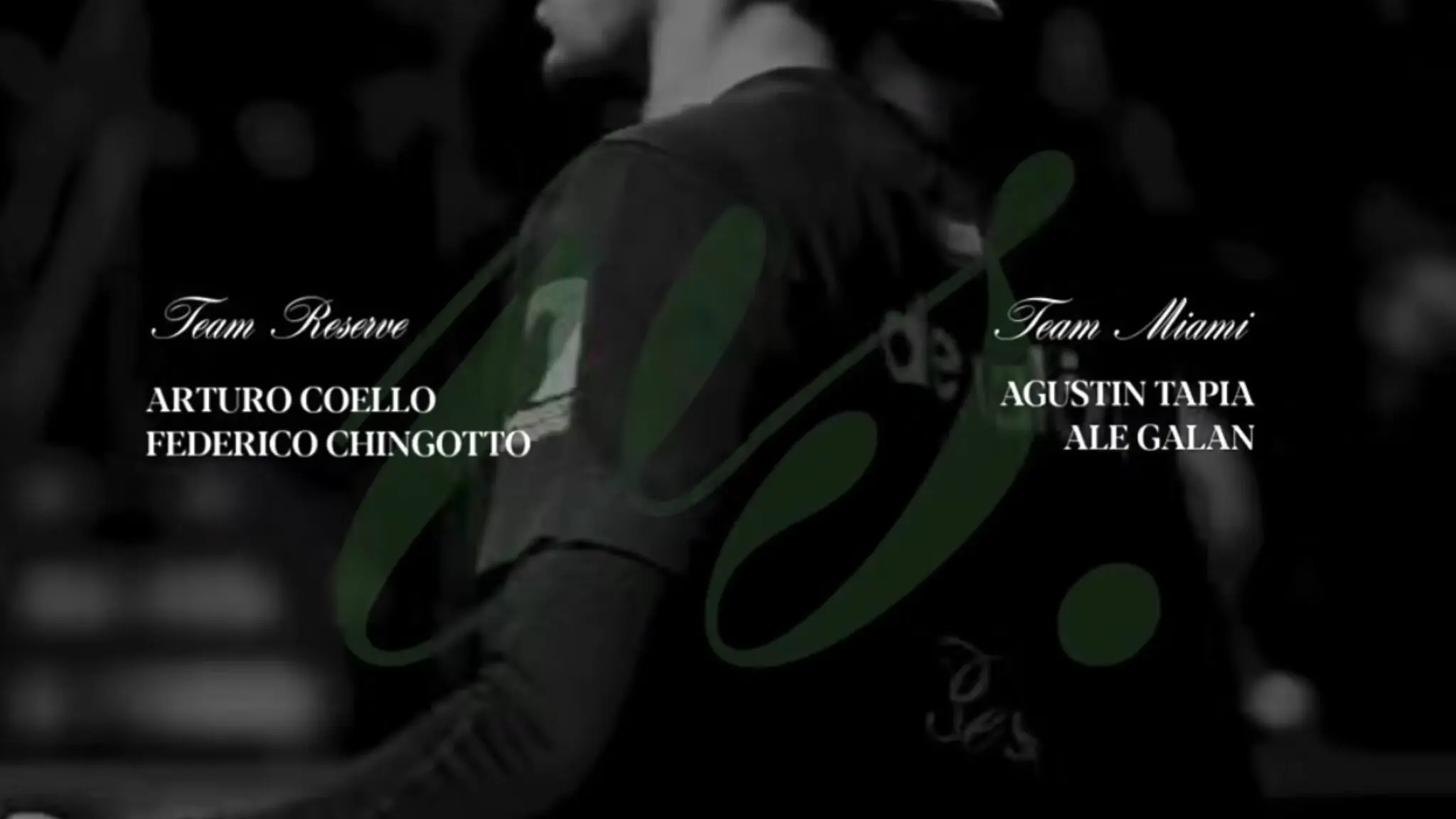 Chingotto / Coello vs Galán / Tapia : l’affiche de rêve de la Reserve Cup Miami