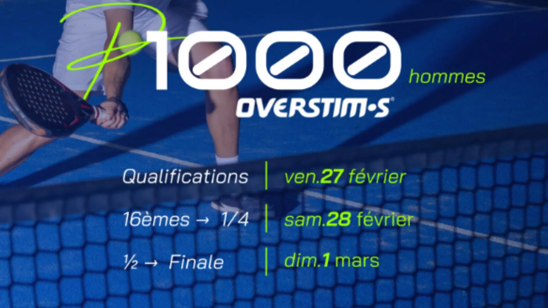 Trois jours de padel intense pour le premier P1000 de PadelShot Rennes-Chantepie