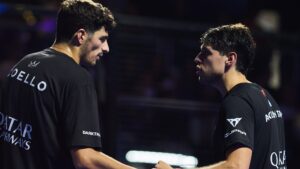 Riad P1: Arturo Coello / Agustín Tapia al termine della suspense, verso Galán / Chingotto nel finale