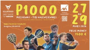 TSB Valenciennes accueille à nouveau un P1000 messieurs fin mars