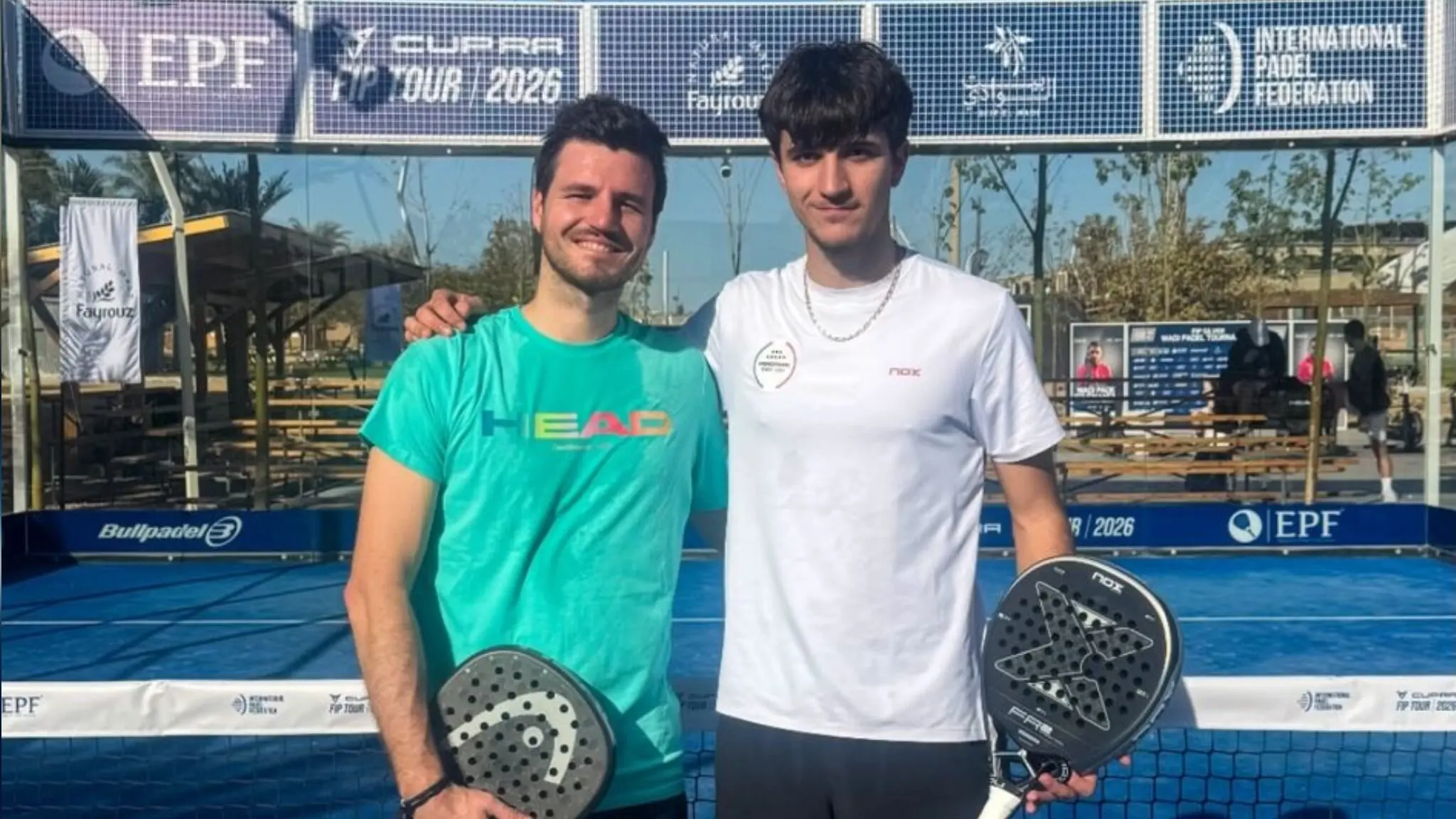 Bergeron/Fonteny, en quart de finale du FIP Silver d’Égypte