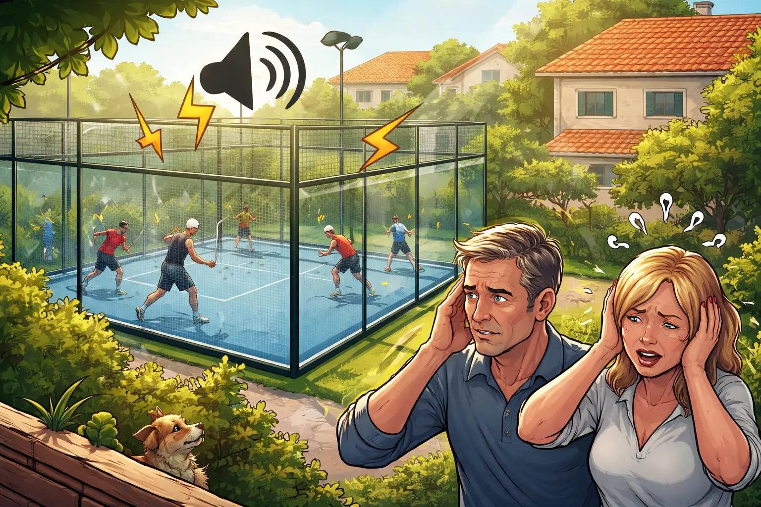 Nuisance sonore padel : que dit la loi ?