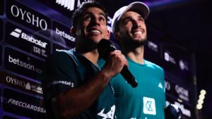 Chingotto : "Le meilleur coup d'Ale, c'est le coup droit de fond de court"