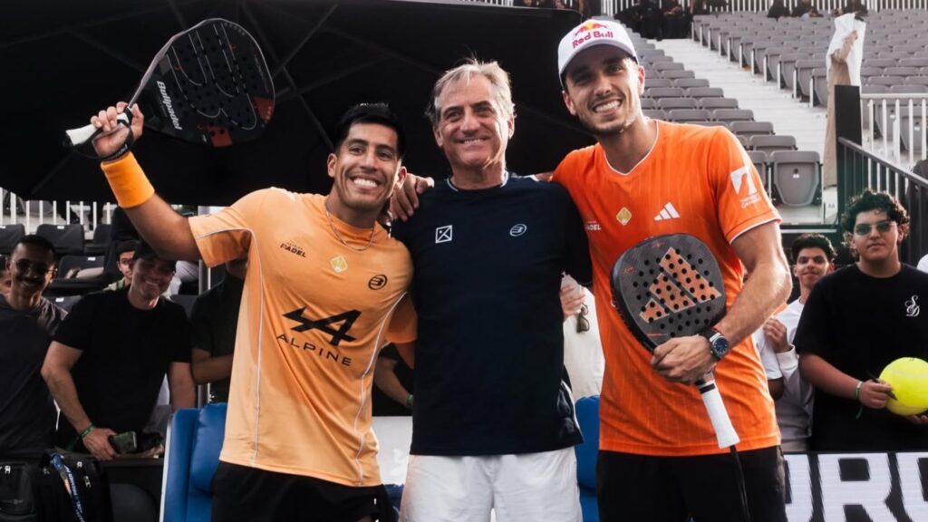 Chingotto e Galan al fianco di Jorge Martinez al P1 di Riyadh