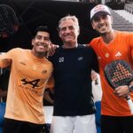 Chingotto et Galan aux côtés de Jorge Martinez au P1 de Riyadh