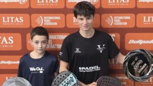 Segundo título internacional para Tyrone Pottier y Juan Segura en el FIP Promises U14 Kaunas