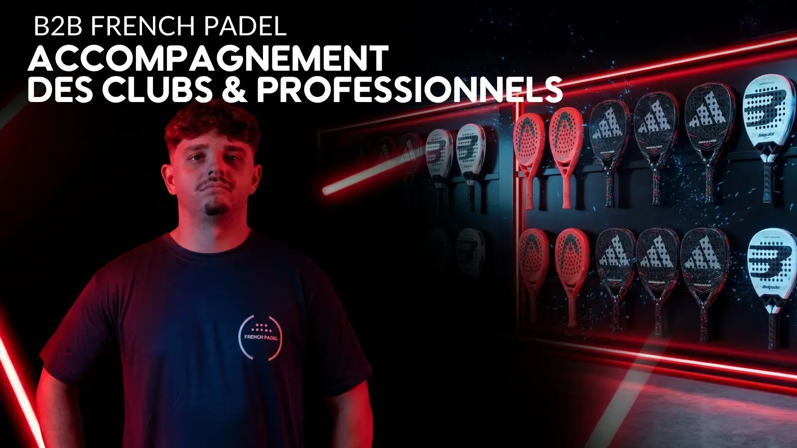FrenchPadelShop.com lance une offre BtoB pour accompagner les professionnels du padel