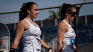 Martina Calvo et Marta Ortega au P1 de Riyadh