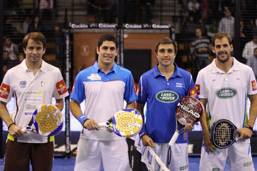 Padel Pro Tour Valencia - Fernando Belasteguin Juan Martin Diaz Marcelo Jardim Maxi Sánchez