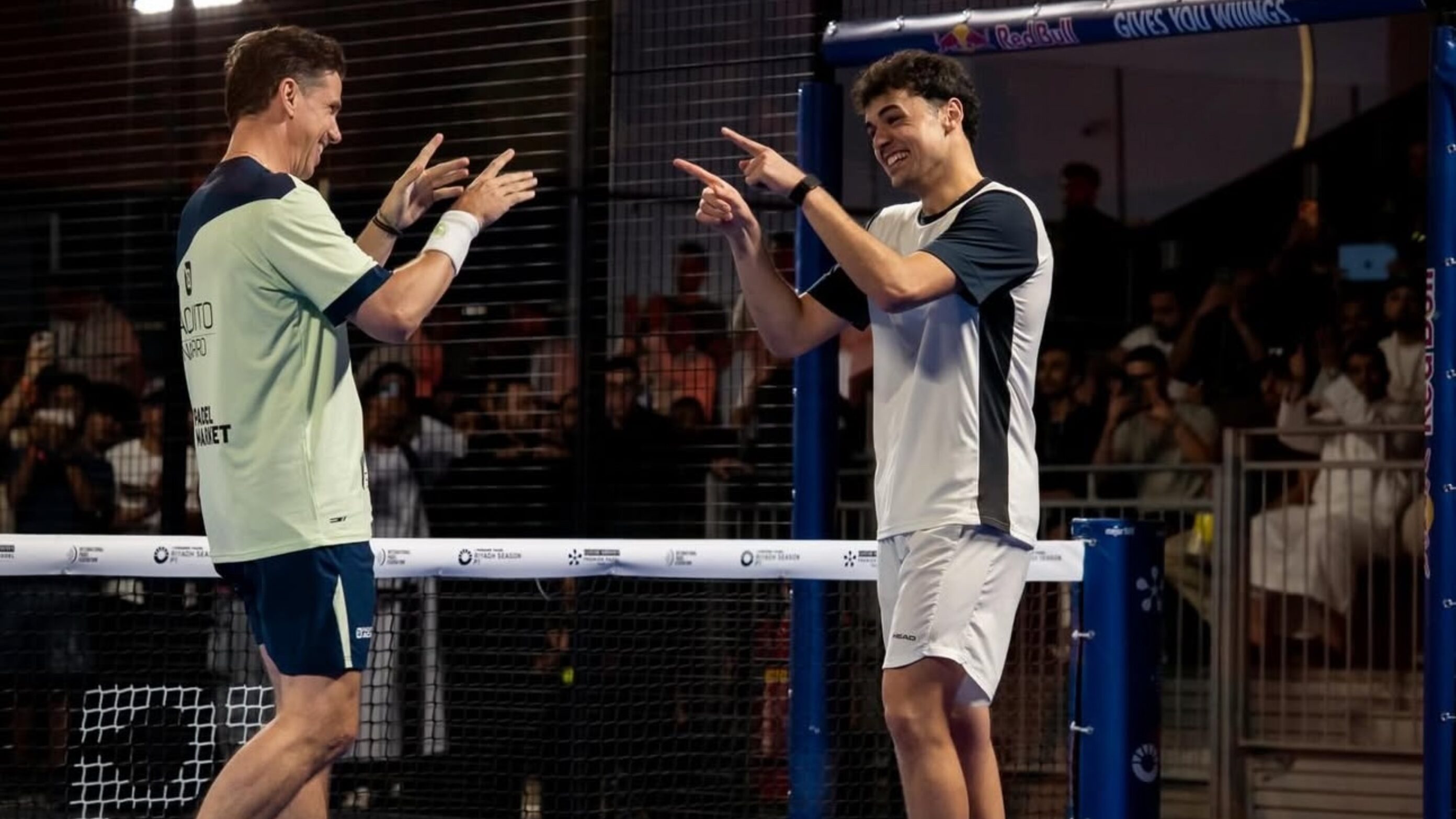 Paquito Navarro et Fran Guerrero au P1 de Riyadh