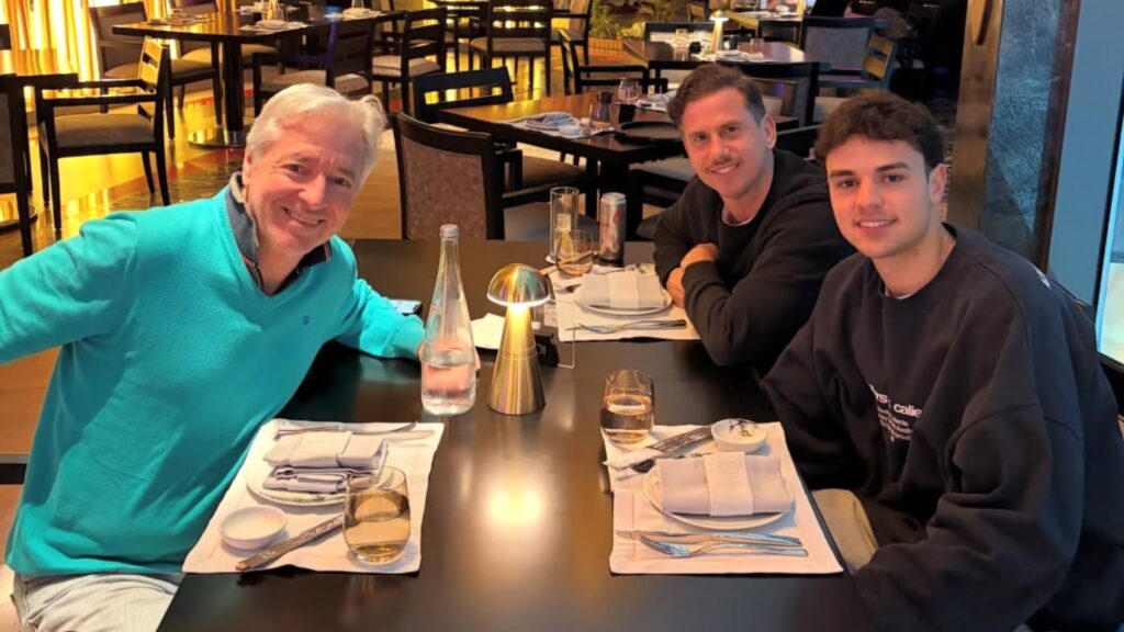 Paquito Navarro et Fran Guerrero au restaurant