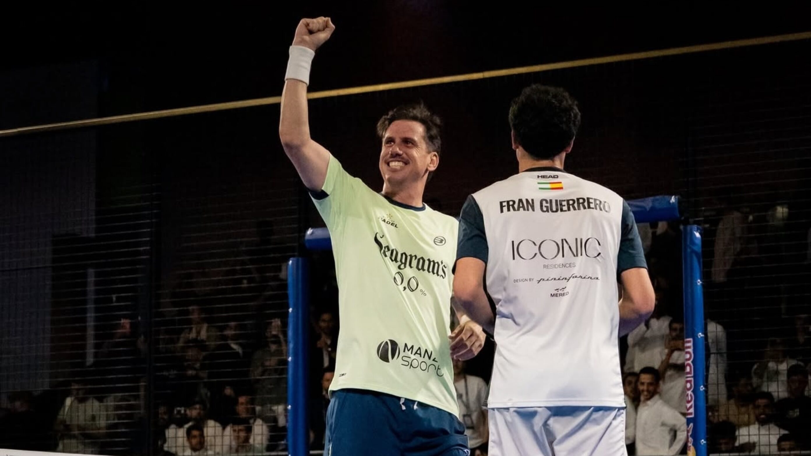 Paquito et Fran Guerrero AU P1 de Riyadh