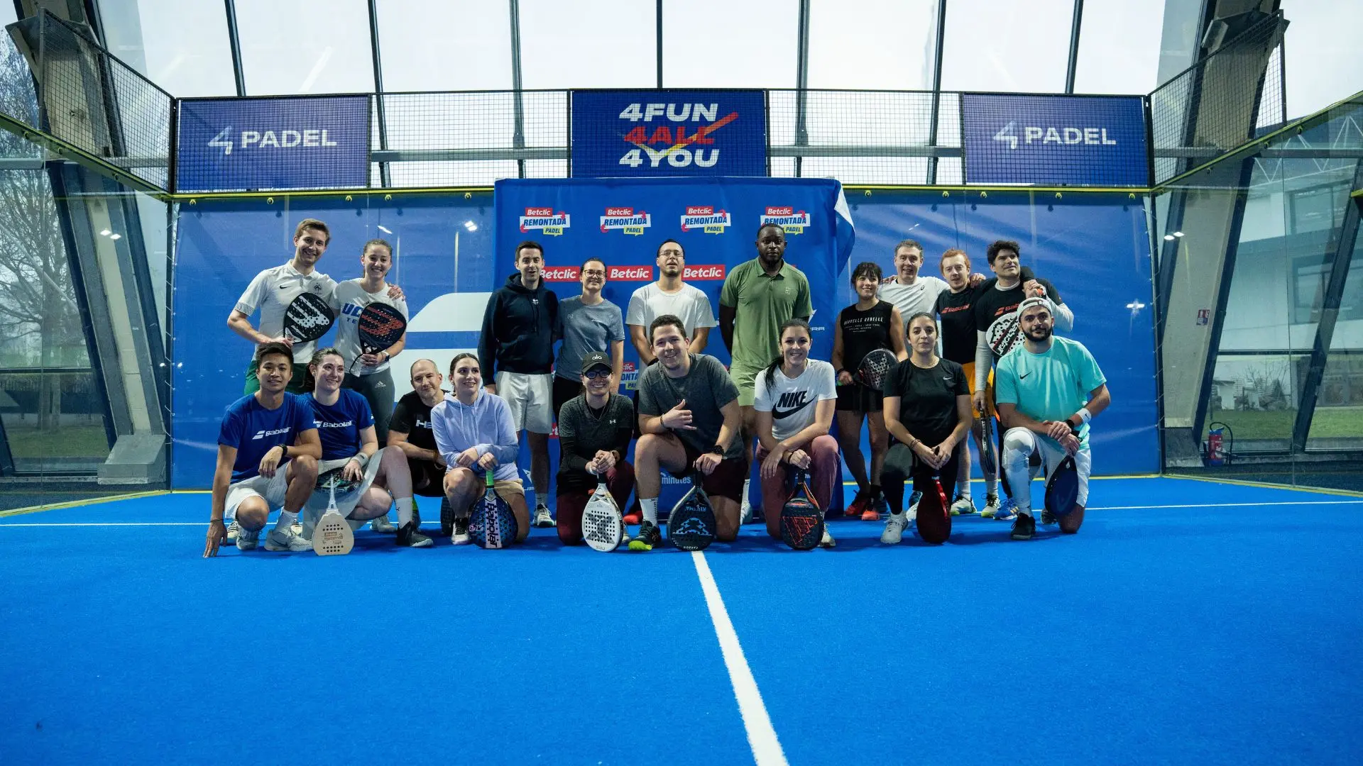 Plus de 250 joueurs réunis à Boulogne pour la 4ᵉ étape de la Betclic Remontada Padel