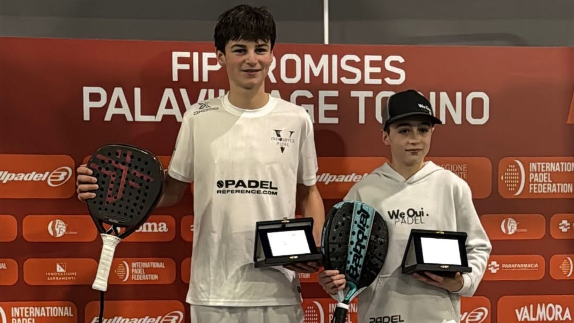 Pottier et Segura enchaînent : deuxième titre FIP Promises U14 en deux semaines