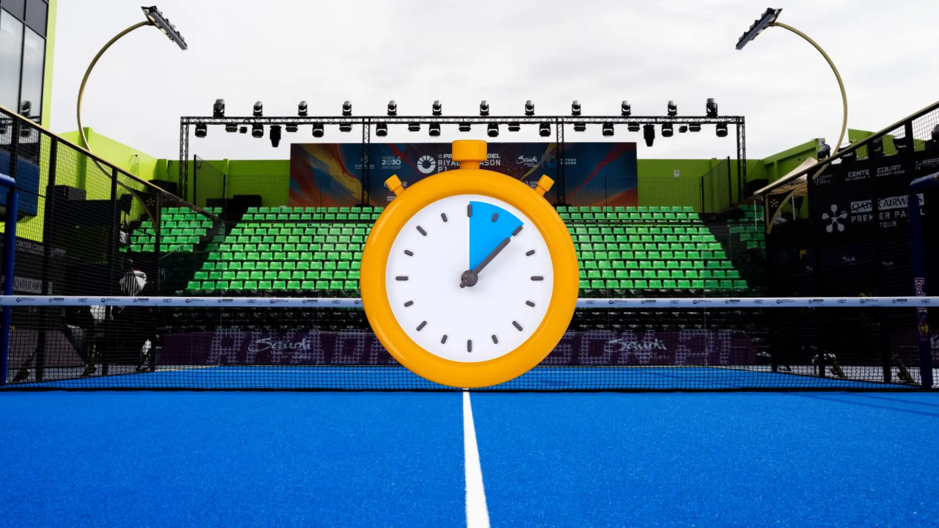 Premier Padel 设立官方秒表：来自利雅得 P1 的增强型时间控制