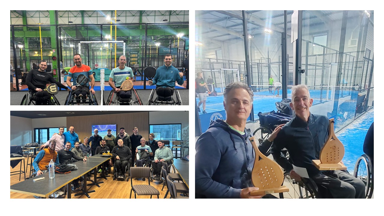 Padel-fauteuil : les favoris au rendez-vous à Nancy