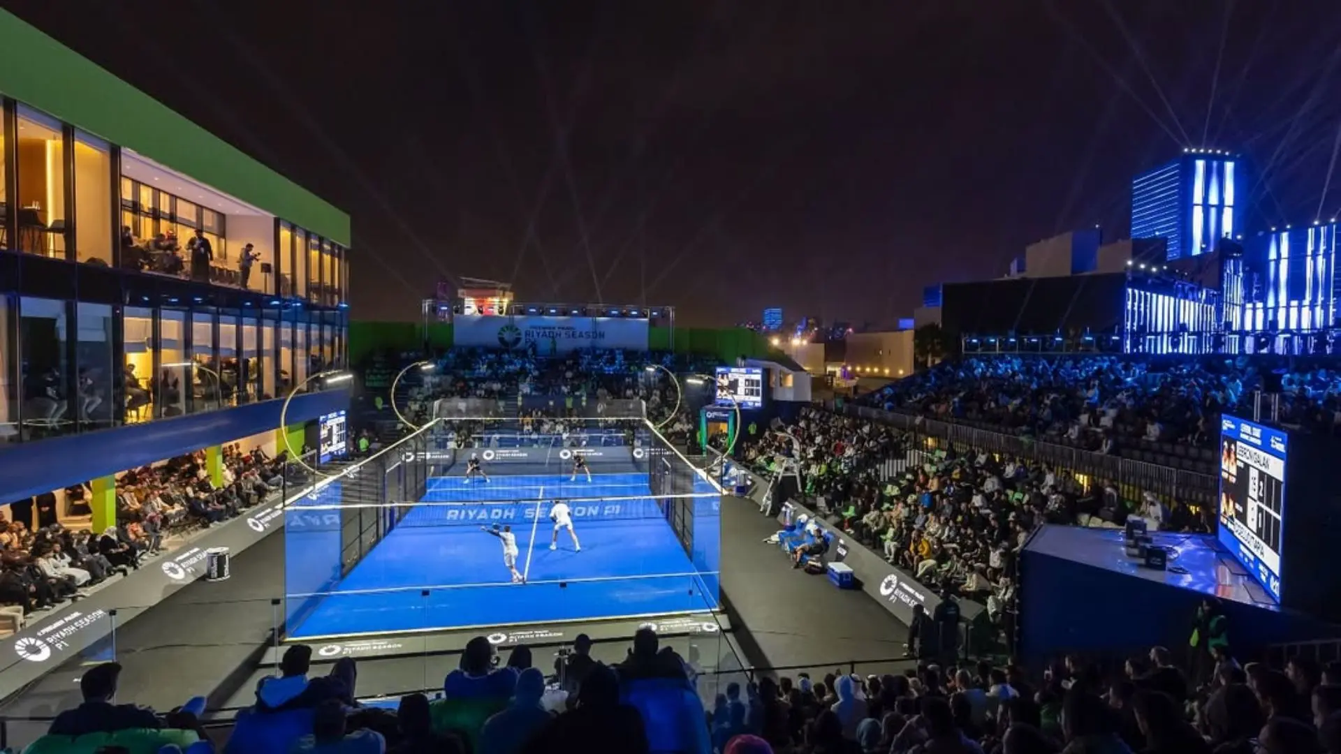 Riyadh P1: Seconda giornata XXL con l'ingresso dei grandi nomi e una partita di gala per Blanqué/Guichard