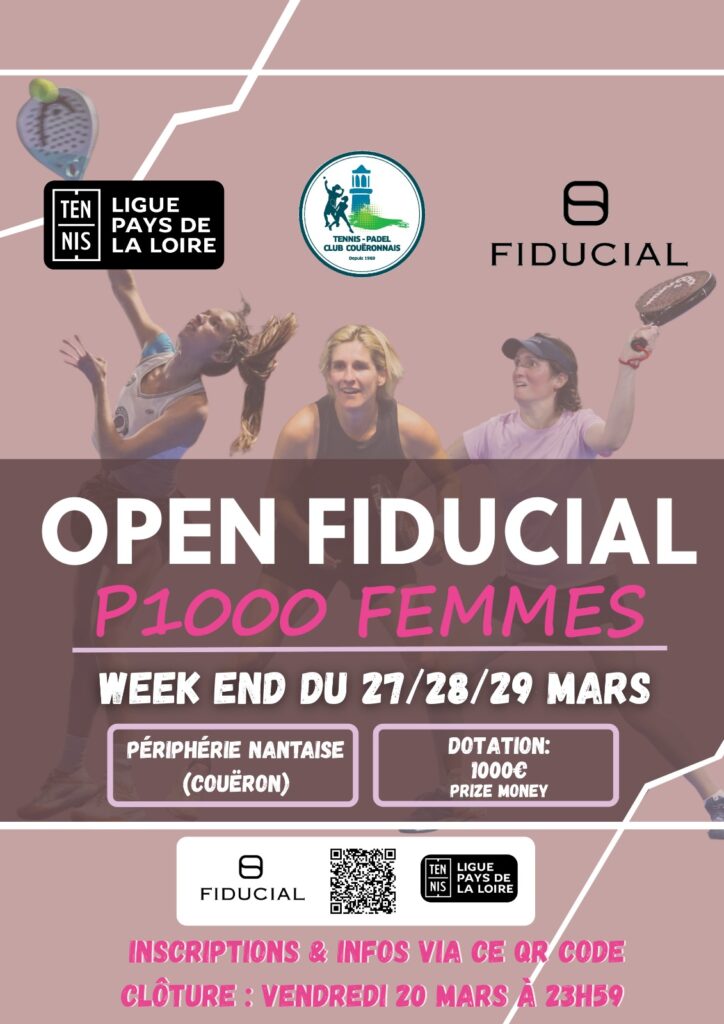 Couëron accueillera son premier P1000 femmes du 27 au 29 mars | Padel Magazine Couëron accueillera son premier P1000 femmes du 27 au 29 mars