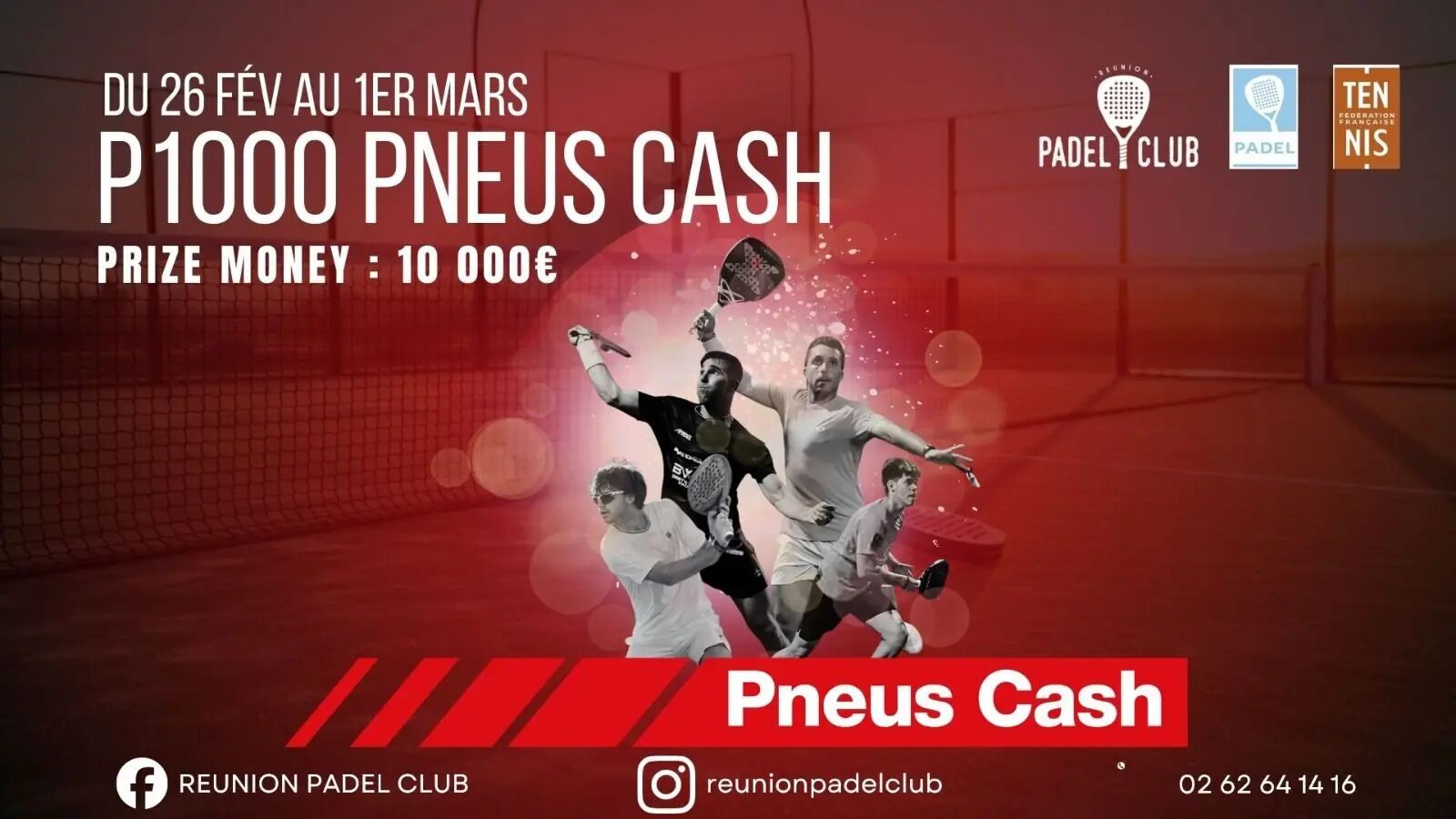 réunion padel club