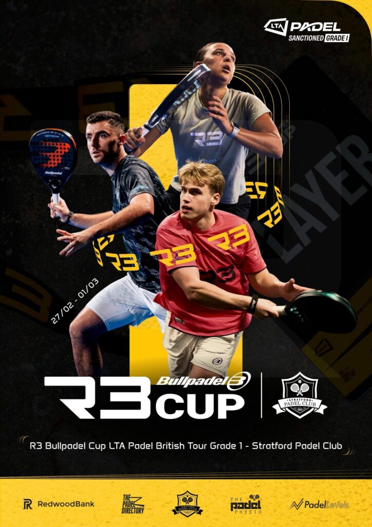 La R3 Bullpadel Cup ouvre la saison 2026 à Stratford avec un plateau renforcé