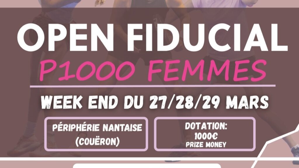 P1000 Fiducial – Un tableau féminin relevé au Tennis Padel Club Couëronnais