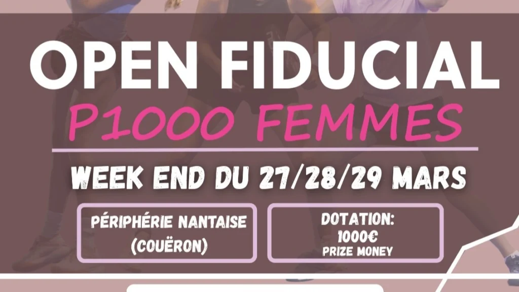 P1000 Fiducial – Un tableau féminin relevé au Tennis Padel Club Couëronnais