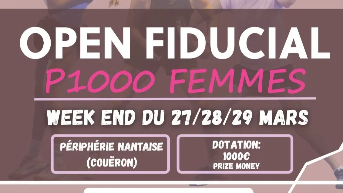 P1000 Fiducial – Un tableau féminin relevé au Tennis Padel Club Couëronnais