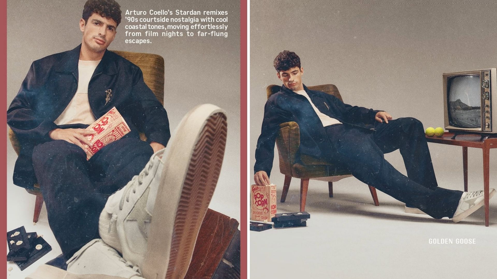 Arturo Coello s’associe à la marque de luxe Golden Goose