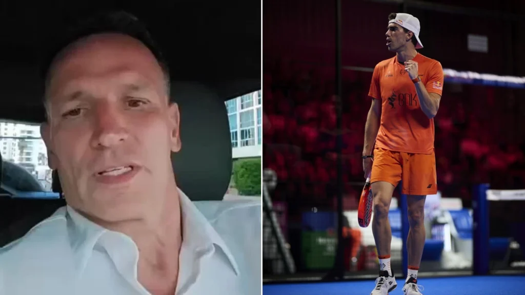 Borges, représentant de Leo Augsburger s’en prend à Lebrón : "Tu fais du mal au padel"