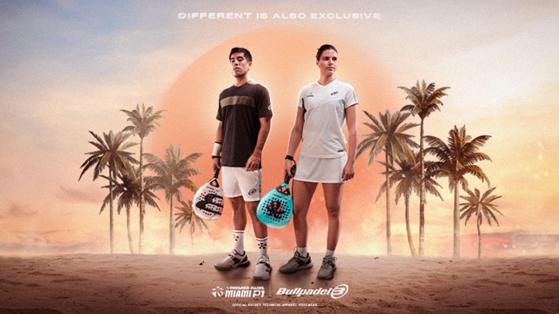 Bullpadel dévoile les raquettes officielles du Miami P1 Premier Padel