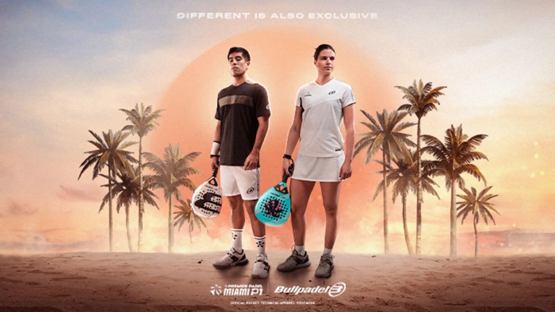 Bullpadel dévoile les raquettes officielles du Miami P1 Premier Padel