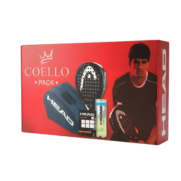 Raquette de padel Pack HEAD Coello Vibe 2025