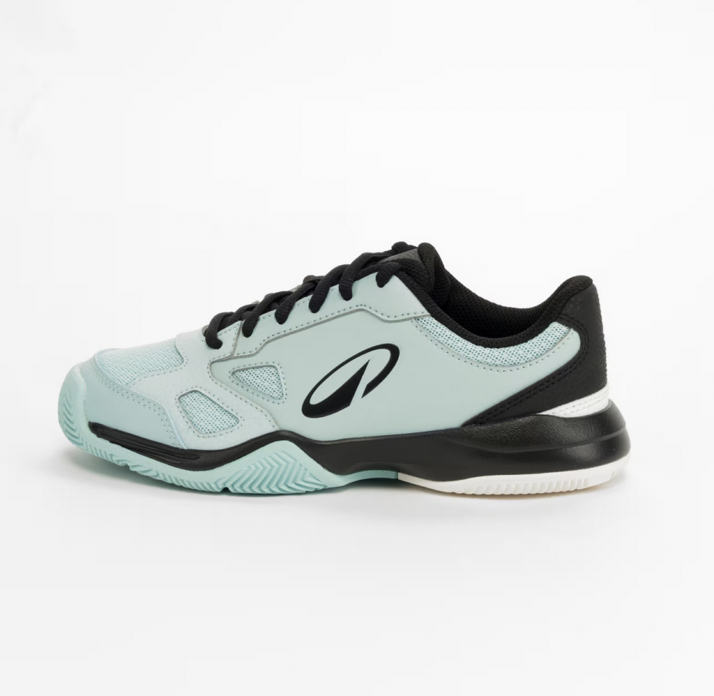 Scarpe da padel per bambini Kuikma PS 500 Jr con lacci, blu artico
