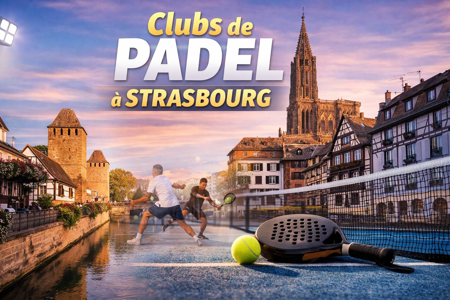 Les clubs de padel à Strasbourg : où jouer dans la capitale alsacienne ?