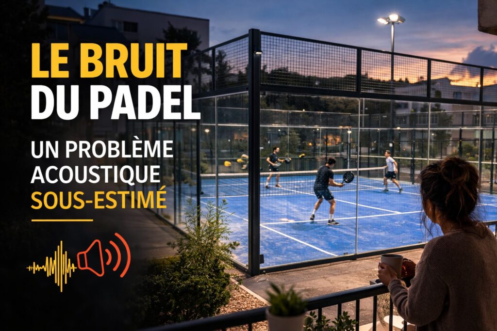 Pourquoi le bruit du padel dérange plus que celui du tennis