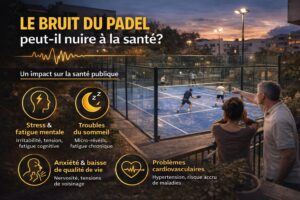 Le bruit du padel peut-il nuire à la santé ?