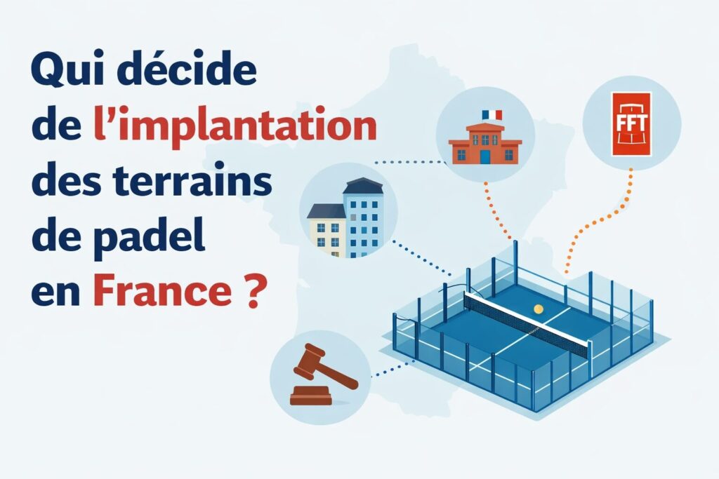 Qui décide vraiment de l’implantation des terrains de padel en France ?