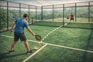 Comment servir au padel : technique et règles du service